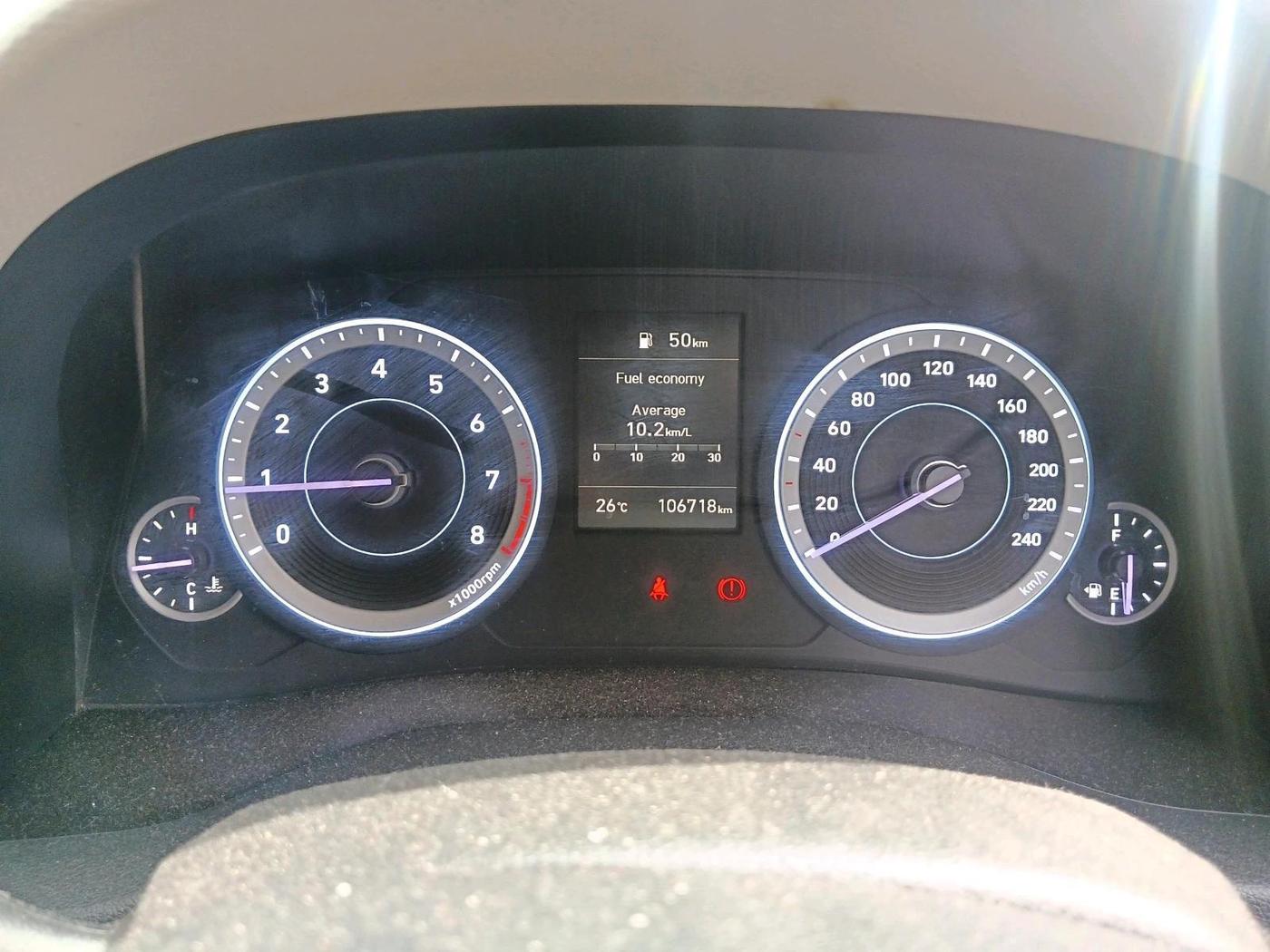 2021 Hyundai Creta SX EXECUTIVE 1.5 PETROL, Petrol, Manual, 1,06,718 km, interior