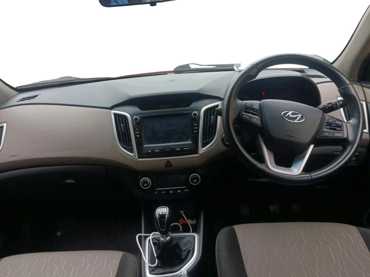 2019 Hyundai Creta SX 1.6 PETROL, Petrol, Manual, 29,091 km, interior