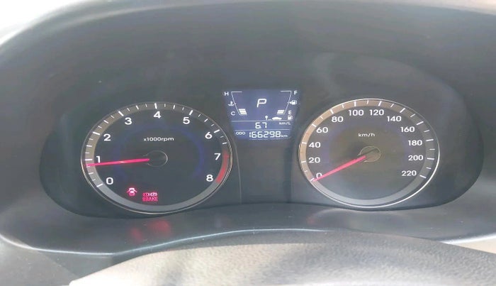 2013 Hyundai Verna FLUIDIC VTVT 1.6 EX AT, Petrol, Automatic, 1,66,298 km, interior