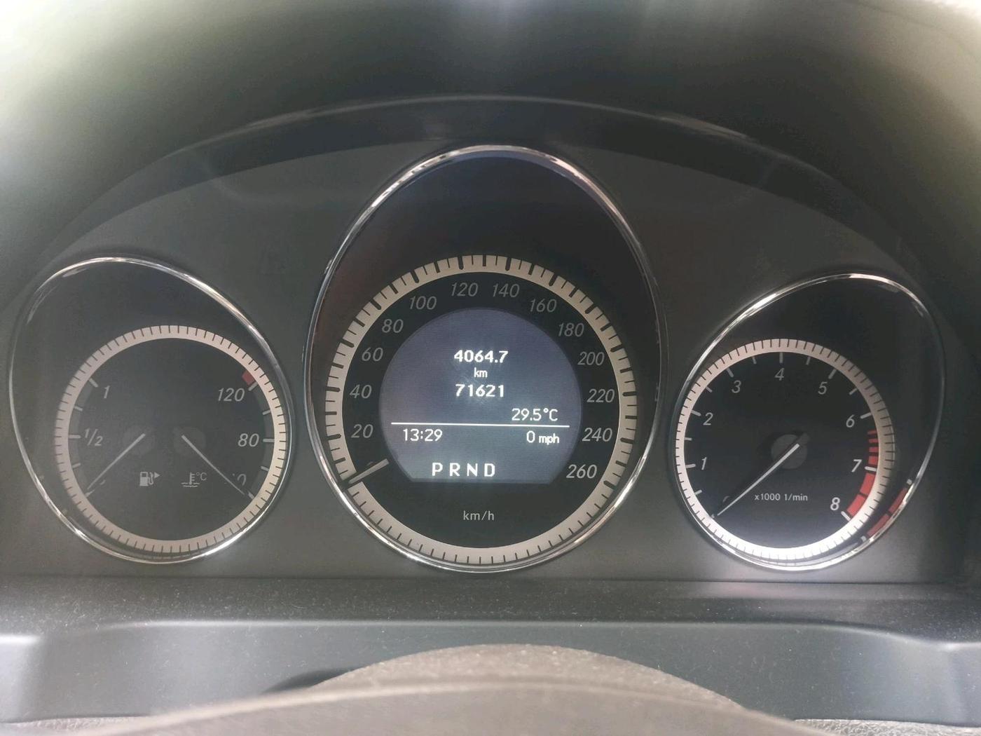 2011 Mercedes Benz C Class C 200 CGI ELEGANCE, Petrol, Automatic, 71,621 km, interior