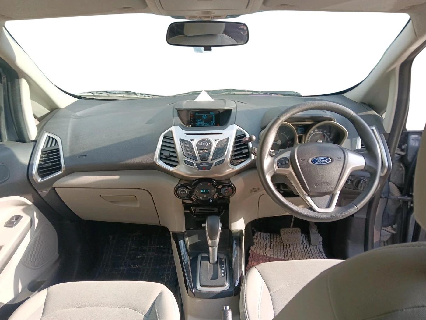 2017 Ford Ecosport TITANIUM 1.5L PETROL AT, Petrol, Automatic, 16,246 km, interior