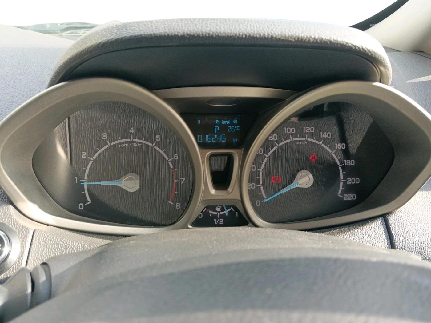 2017 Ford Ecosport TITANIUM 1.5L PETROL AT, Petrol, Automatic, 16,246 km, interior
