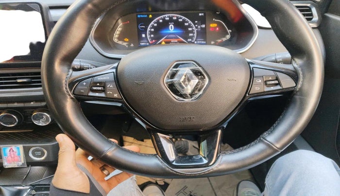 2023 Renault Kiger RXZ AMT, Petrol, Automatic, 13,411 km, interior