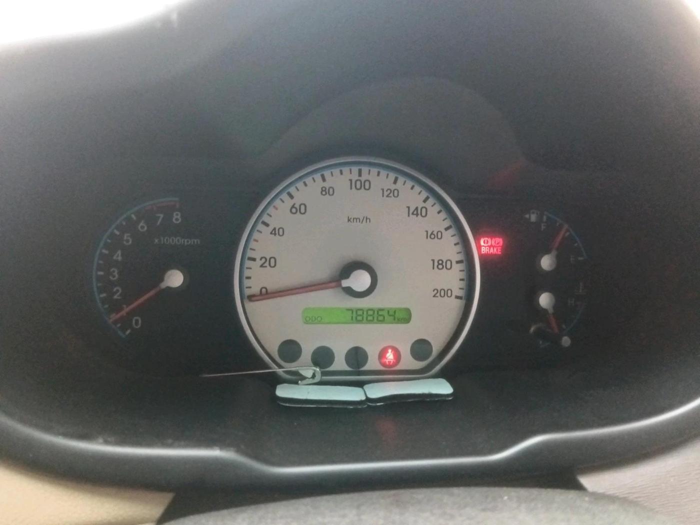 2010 Hyundai i10 SPORTZ 1.2, Petrol, Manual, 78,864 km, interior