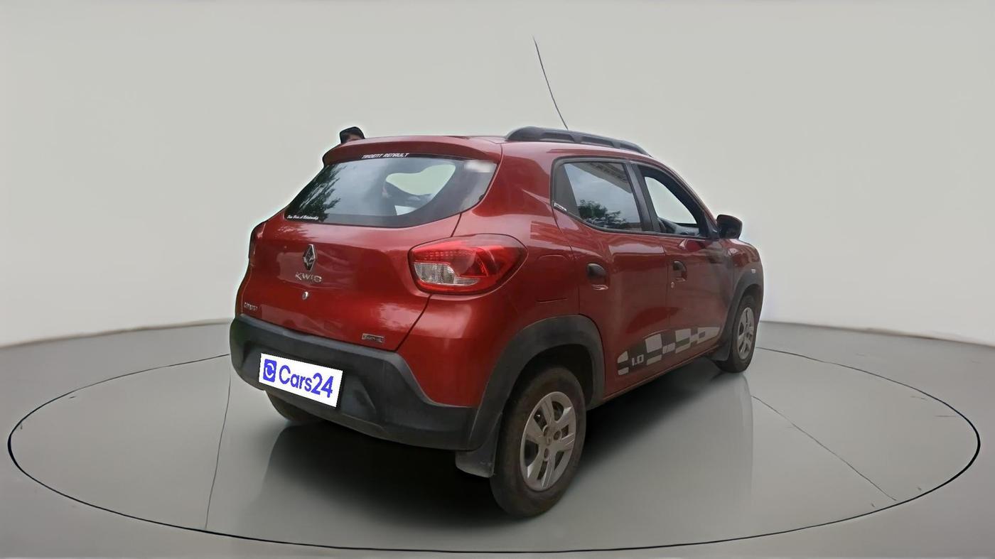 2017 Renault Kwid RXT 1.0 AMT, Petrol, Automatic, 18,509 km, exterior