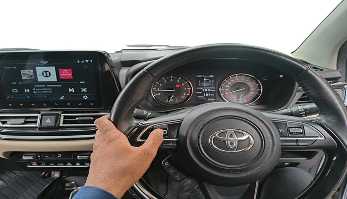 2022 Toyota Glanza V, Petrol, Manual, 35,702 km, interior