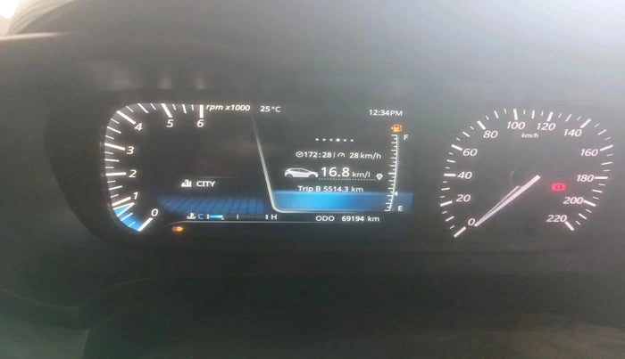 2020 Tata ALTROZ XZ DIESEL, Diesel, Manual, 69,194 km, interior