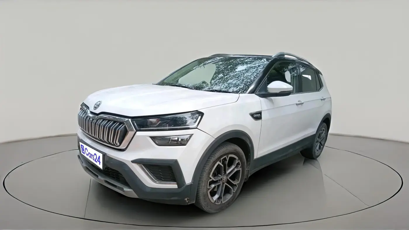 2021 Skoda KUSHAQ STYLE 1.0L TSI AT, Petrol, Automatic, 1,25,371 km, exterior