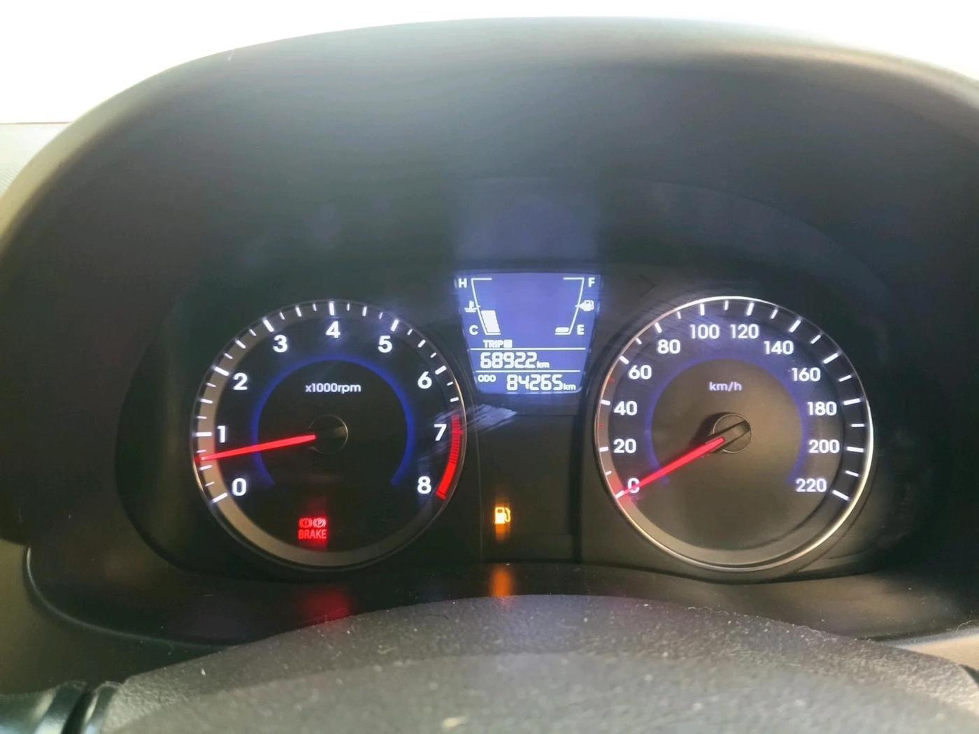 2016 Hyundai Verna 1.6 VTVT S, Petrol, Manual, 84,265 km, interior