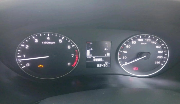 2017 Hyundai Elite i20 ASTA 1.2, Petrol, Manual, 93,450 km, interior