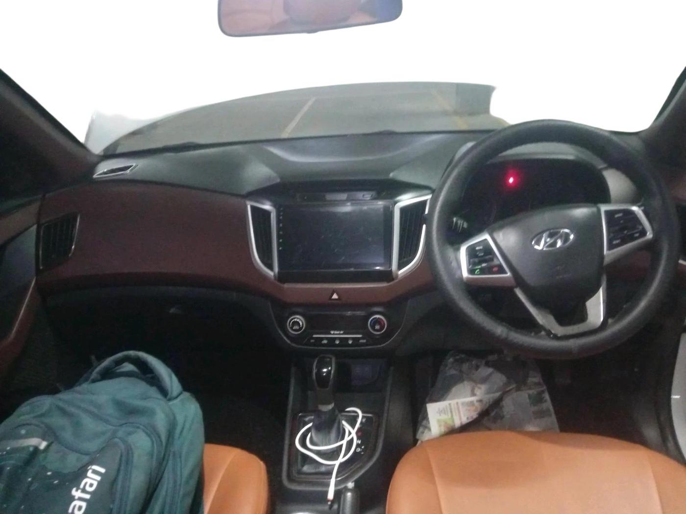 2015 Hyundai Creta SX PLUS AT 1.6 DIESEL, Diesel, Automatic, 98,137 km, interior