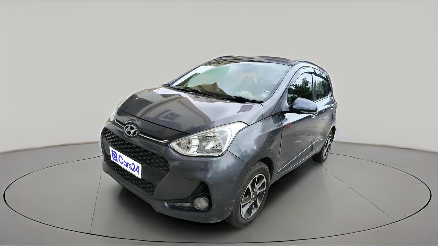 2018 Hyundai Grand i10 ASTA 1.2 KAPPA VTVT, Petrol, Manual, 1,28,251 km, exterior