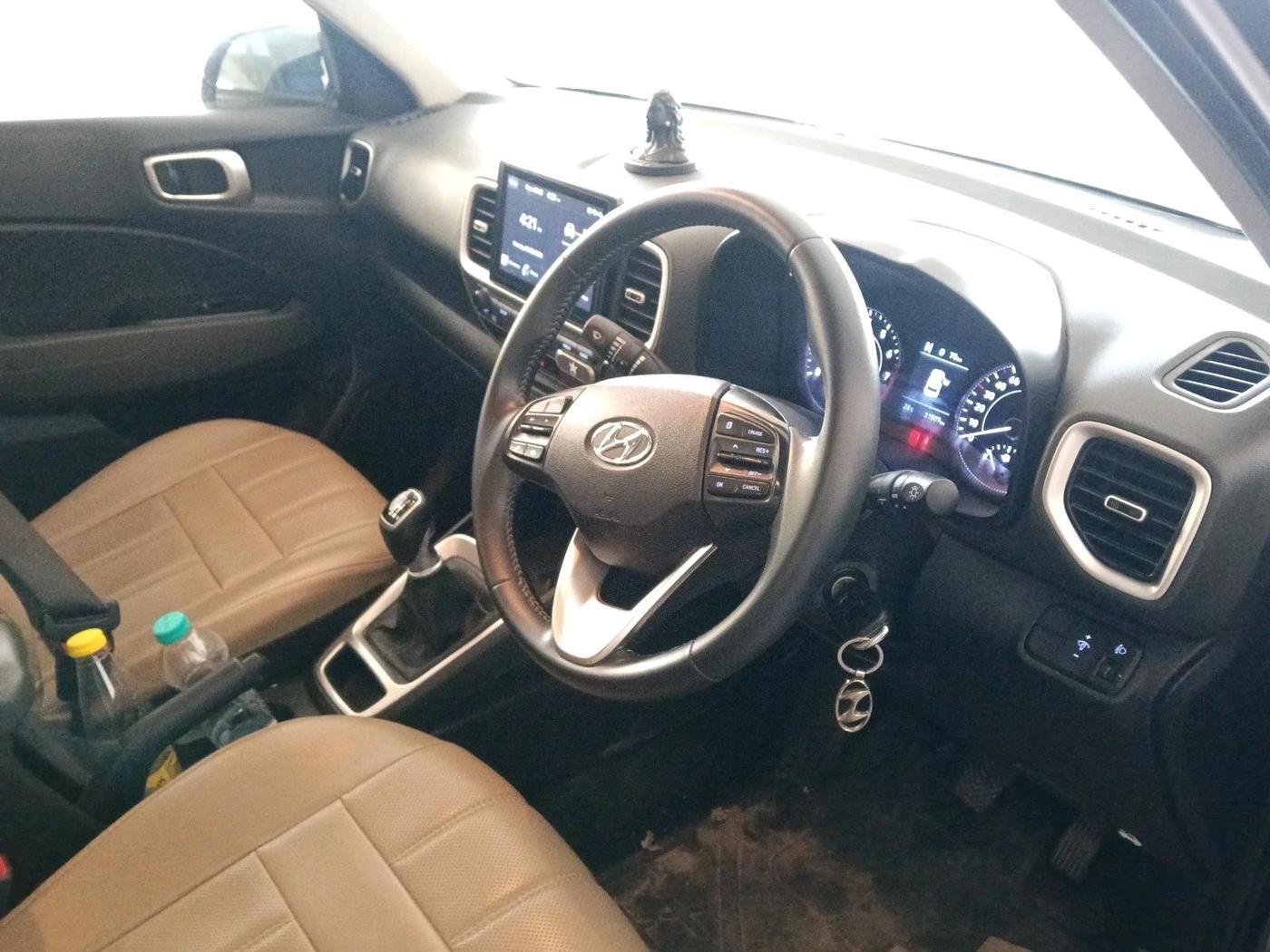 2020 Hyundai VENUE SX 1.0 TURBO IMT, Petrol, Manual, 31,507 km, interior