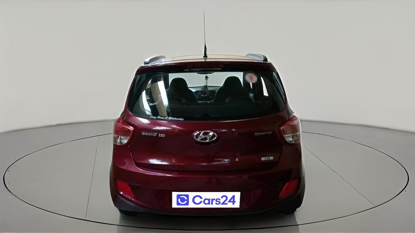 2015 Hyundai Grand i10 SPORTZ 1.2 KAPPA VTVT, Petrol, Manual, 51,565 km, exterior