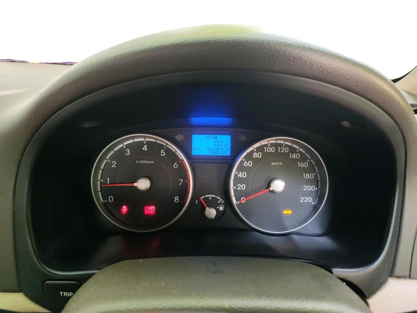 2011 Hyundai Verna TRANSFORM 1.6 VTVT, Petrol, Manual, 75,852 km, interior
