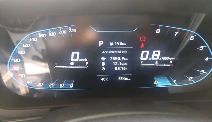 2024 Hyundai NEW I20 SPORTZ 1.2 IVT, Petrol, Automatic, 5,546 km, interior