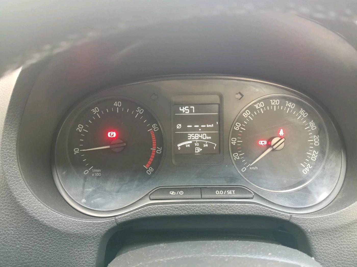 2021 Skoda Rapid 1.0 AMBITION TSI MT, Petrol, Manual, 35,840 km, interior