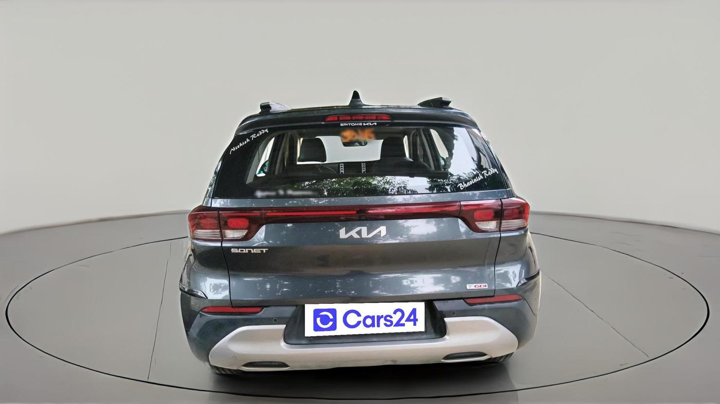 2022 KIA SONET HTK PLUS 1.0 IMT, Petrol, Manual, 36,260 km, exterior