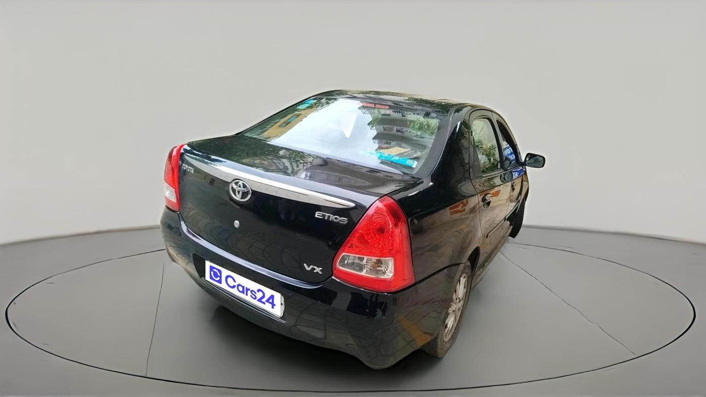 2011 Toyota Etios VX, Petrol, Manual, 57,595 km, exterior