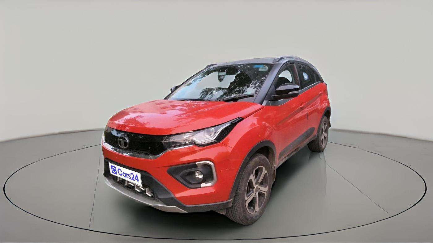 2021 Tata NEXON XZ PLUS SUNROOF PETROL DUAL TONE, Petrol, Manual, 39,363 km, exterior