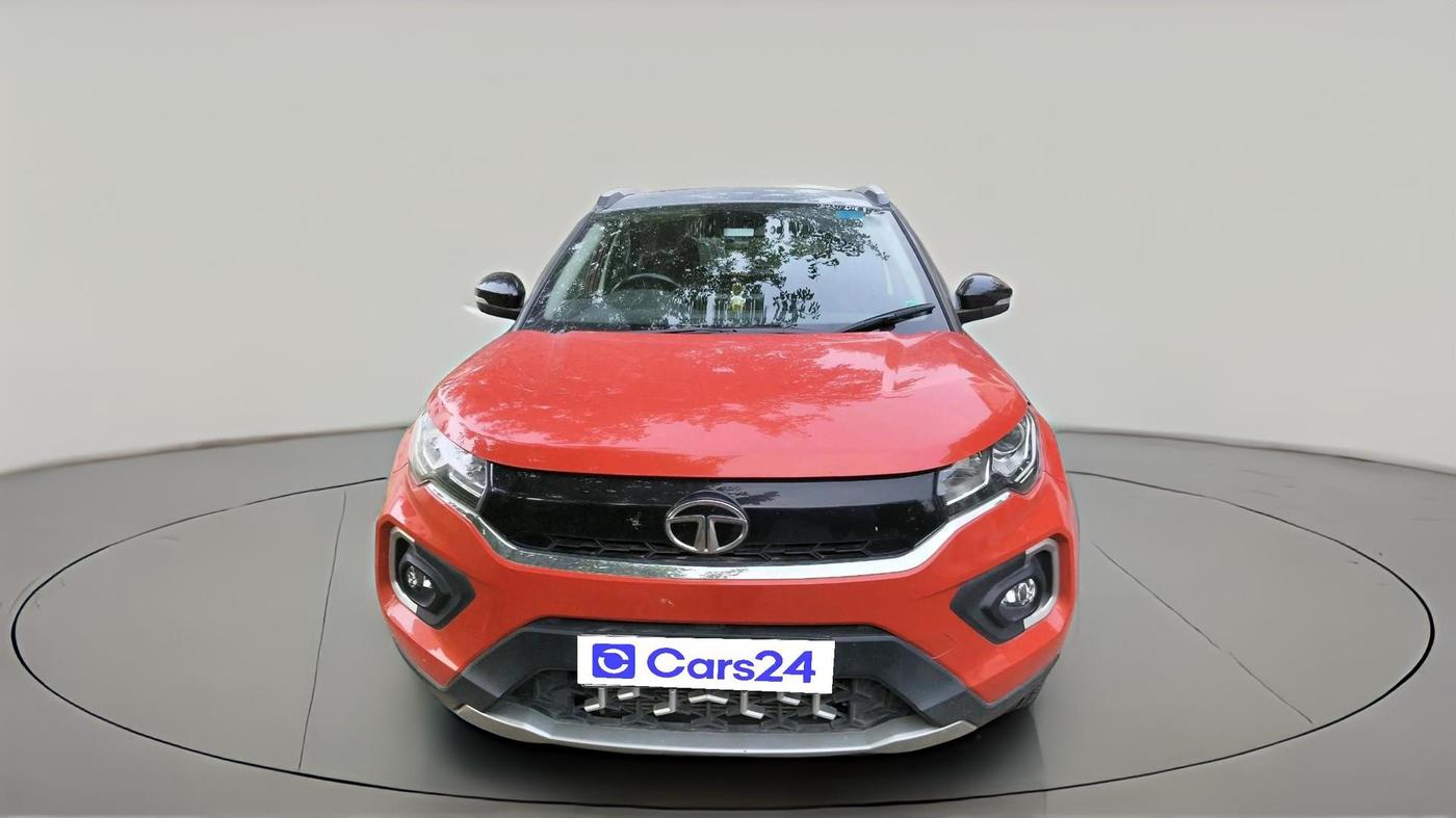 2021 Tata NEXON XZ PLUS SUNROOF PETROL DUAL TONE, Petrol, Manual, 39,363 km, exterior
