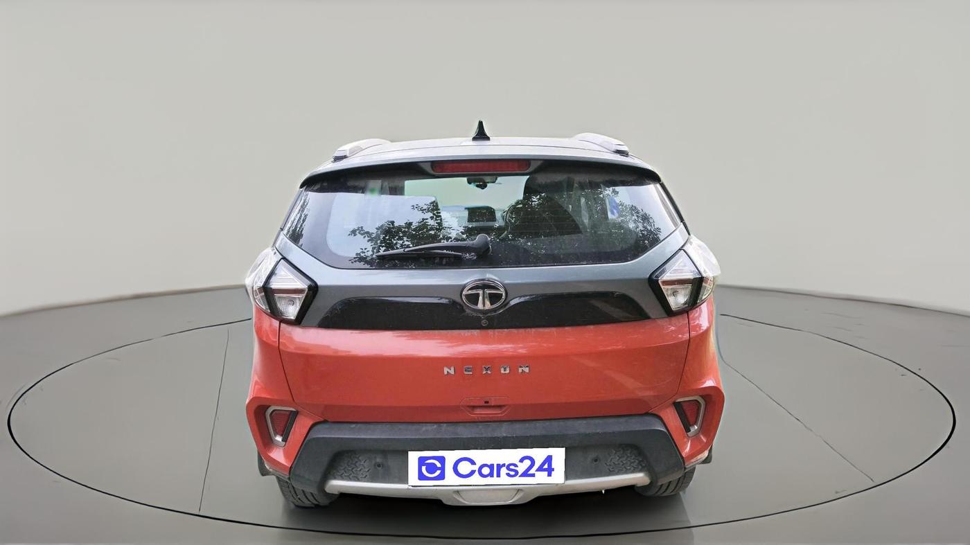 2021 Tata NEXON XZ PLUS SUNROOF PETROL DUAL TONE, Petrol, Manual, 39,363 km, exterior
