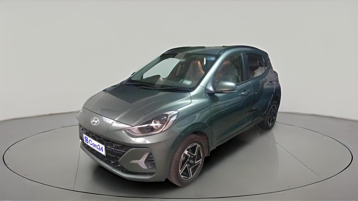 2025 Hyundai GRAND I10 NIOS Sportz (O) 1.2 Kappa AMT, Petrol, Automatic, 1,992 km, exterior