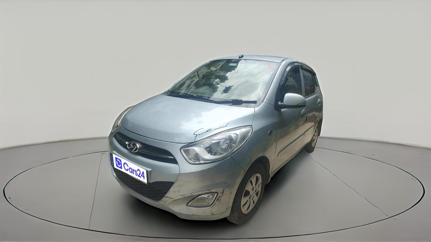 2012 Hyundai i10 SPORTZ 1.2 AT, Petrol, Automatic, 54,112 km, exterior