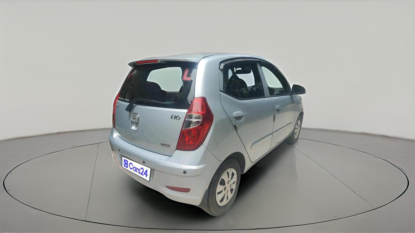 2012 Hyundai i10 SPORTZ 1.2 AT, Petrol, Automatic, 54,112 km, exterior