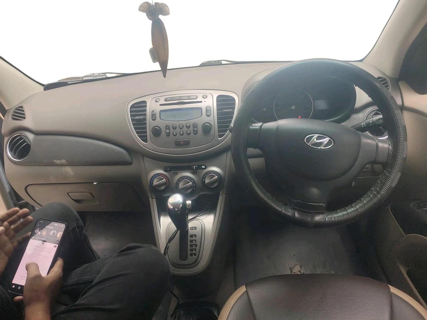 2012 Hyundai i10 SPORTZ 1.2 AT, Petrol, Automatic, 54,112 km, interior