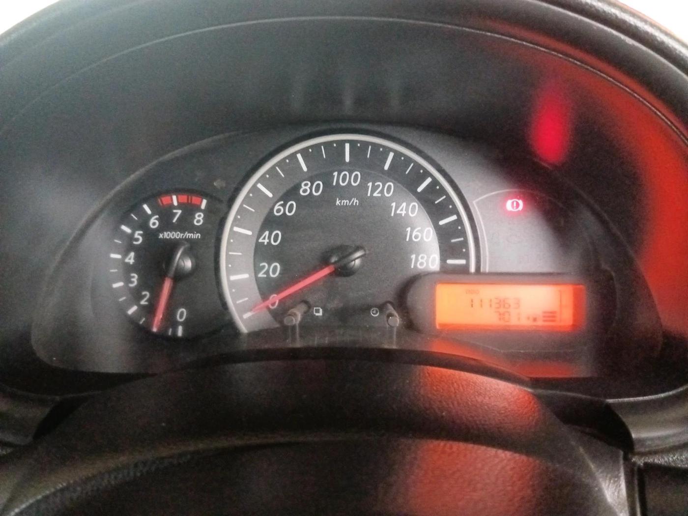 2011 Nissan Micra XE PETROL, Petrol, Manual, 1,11,363 km, interior