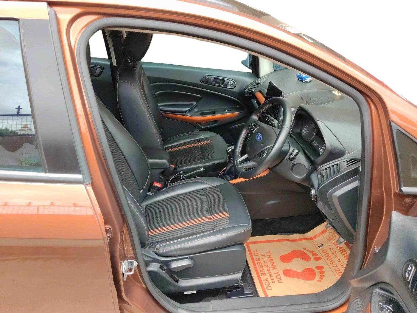 2021 Ford Ecosport TITANIUM 1.5 SPORTS(SUNROOF) PETROL, Petrol, Manual, 41,898 km, interior
