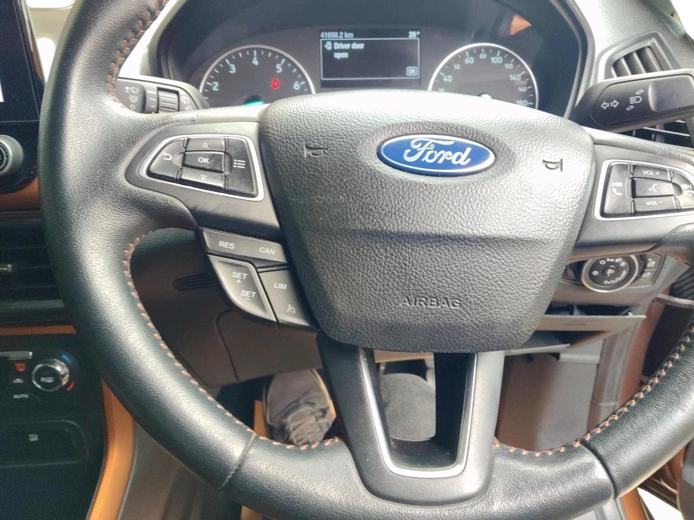 2021 Ford Ecosport TITANIUM 1.5 SPORTS(SUNROOF) PETROL, Petrol, Manual, 41,898 km, interior