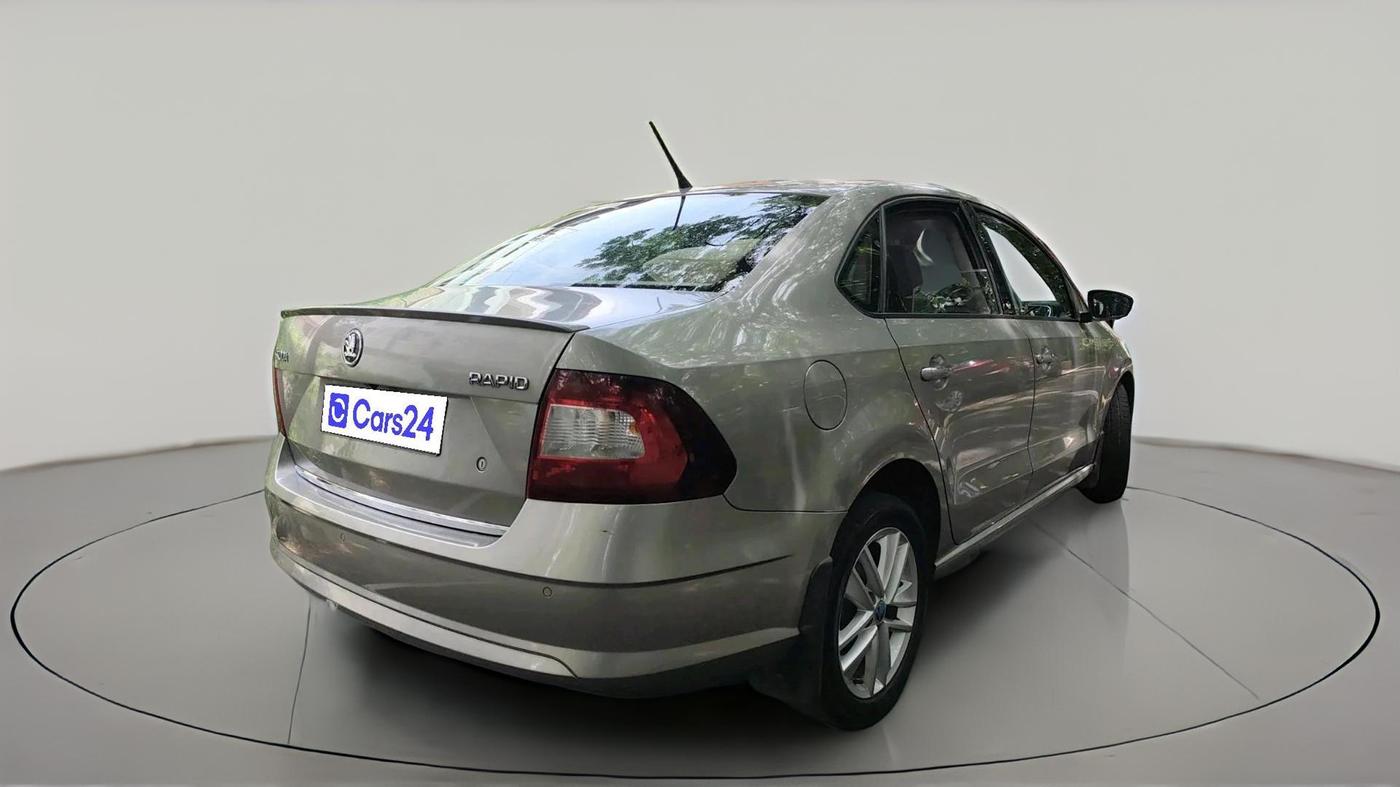 2017 Skoda Rapid STYLE 1.5 TDI AT, Diesel, Automatic, 1,04,264 km, exterior