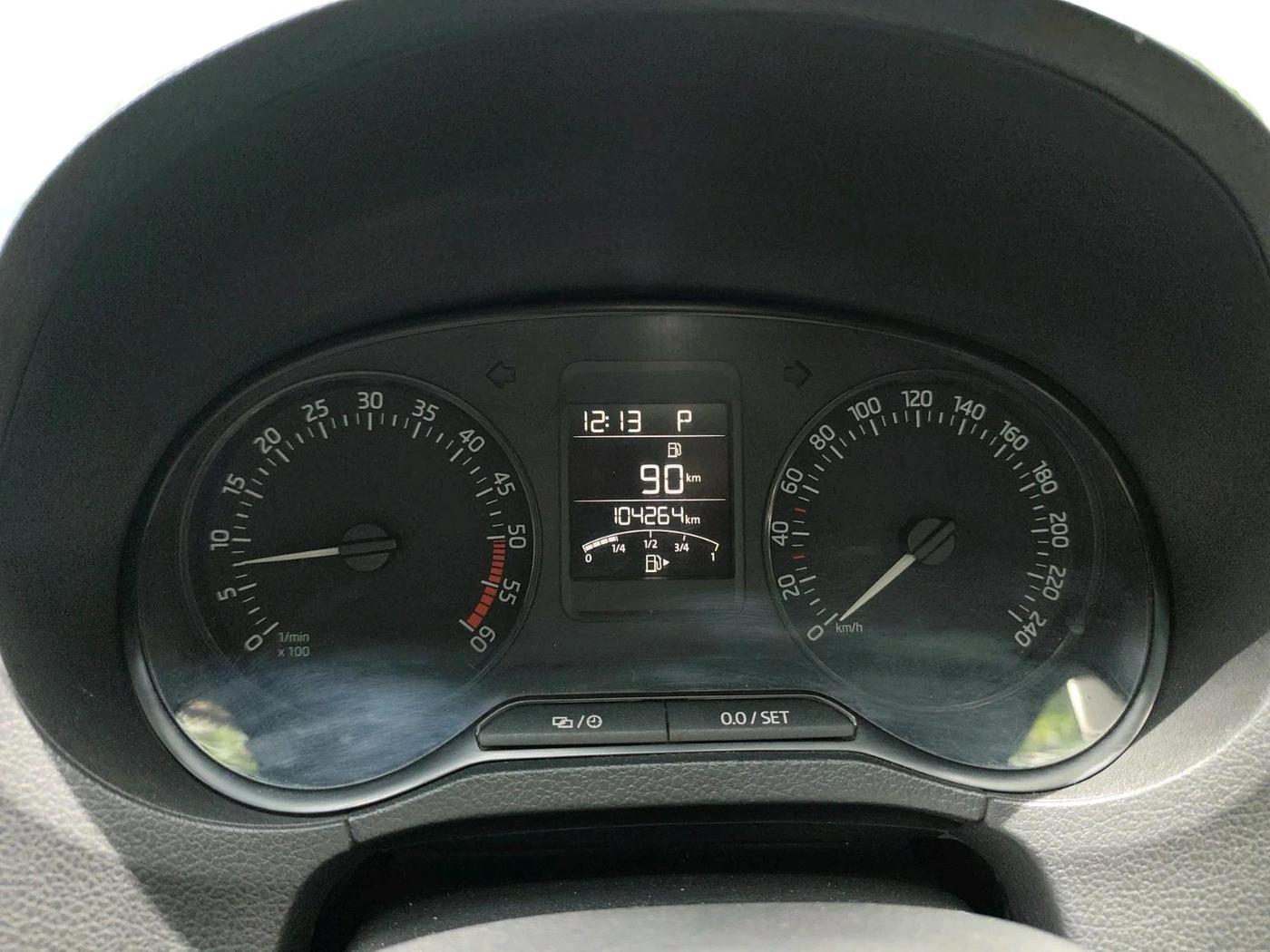 2017 Skoda Rapid STYLE 1.5 TDI AT, Diesel, Automatic, 1,04,264 km, interior