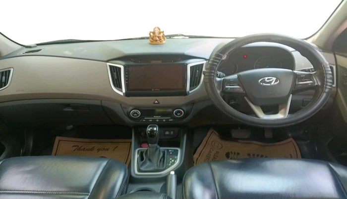 2017 Hyundai Creta SX PLUS AT 1.6 DIESEL, Diesel, Automatic, 77,623 km, interior