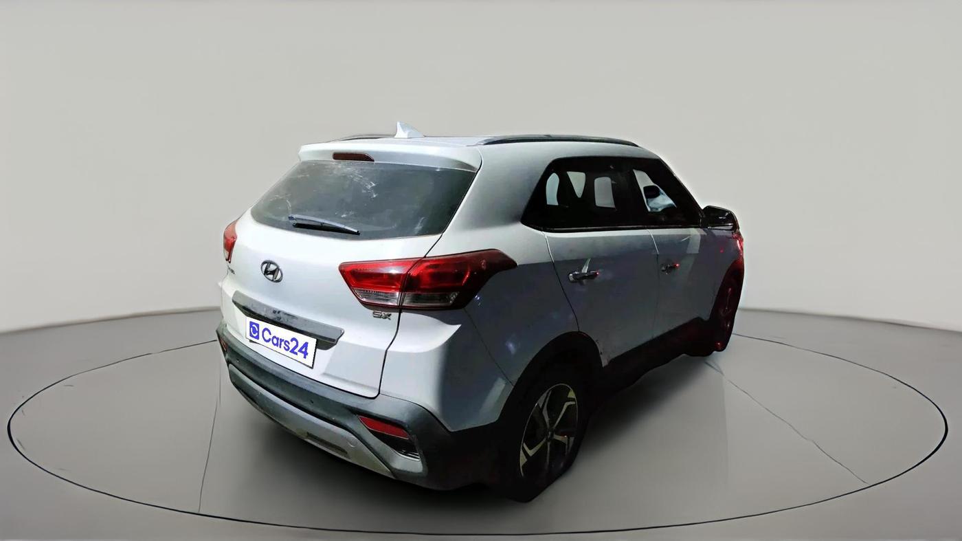 2018 Hyundai Creta SX AT 1.6 PETROL, Petrol, Automatic, 86,720 km, exterior