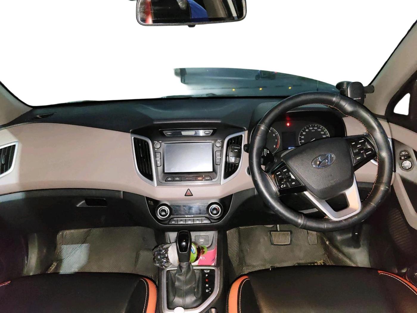 2018 Hyundai Creta SX AT 1.6 PETROL, Petrol, Automatic, 86,720 km, interior