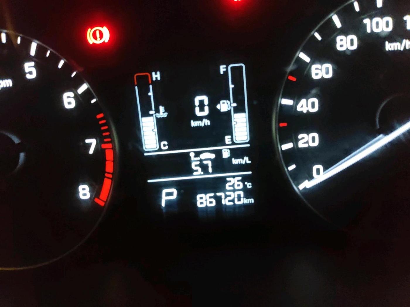 2018 Hyundai Creta SX AT 1.6 PETROL, Petrol, Automatic, 86,720 km, interior