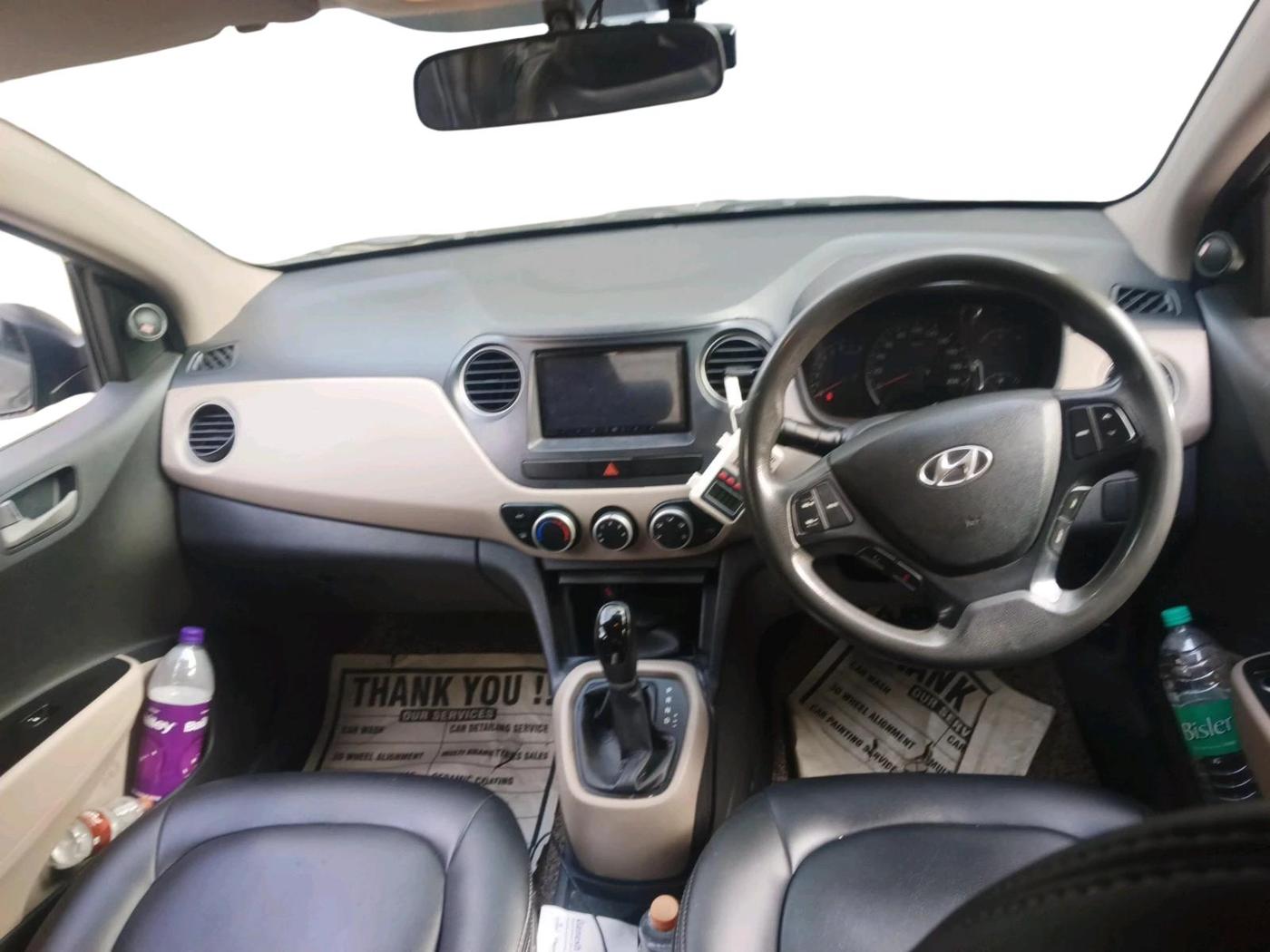 2014 Hyundai Xcent S AT 1.2 (O), Petrol, Automatic, 89,332 km, interior