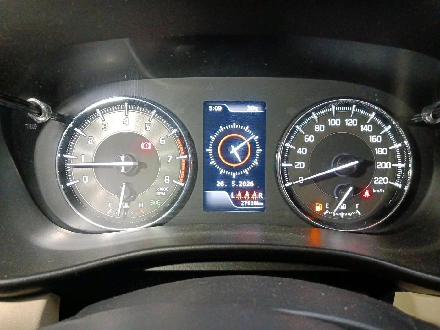 2024 Toyota Glanza G, Petrol, Manual, 27,938 km, interior
