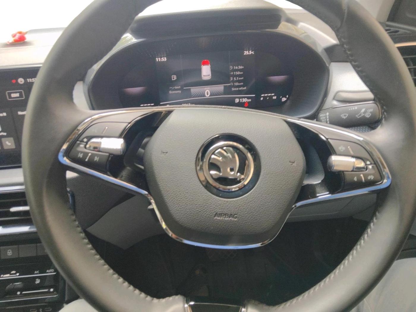 2025 Skoda Kylaq Signature Plus AT, Petrol, Automatic, 2,063 km, interior