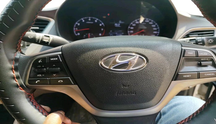 2017 Hyundai Verna 1.6 VTVT SX, CNG, Manual, 97,596 km, interior