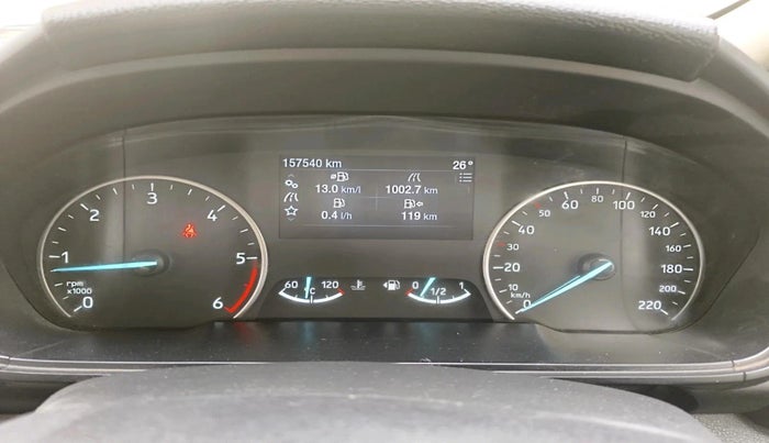 2020 Ford Ecosport TITANIUM 1.5L DIESEL, Diesel, Manual, 1,57,540 km, interior