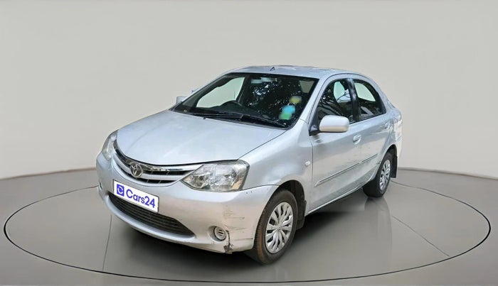2011 Toyota Etios G, Petrol, Manual, 91,424 km, exterior