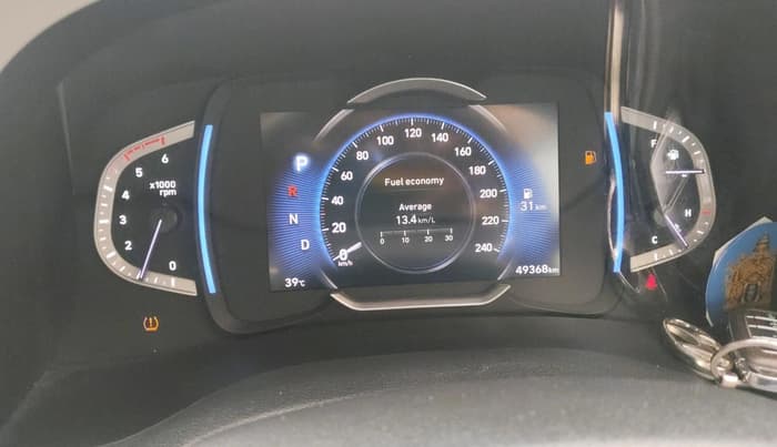 2022 Hyundai Creta SX (O) AT 1.5 DIESEL, Diesel, Automatic, 49,368 km, interior