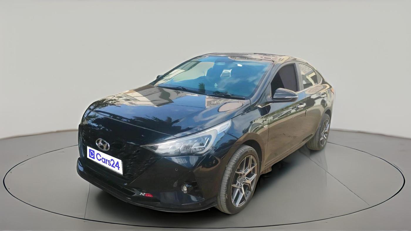 2020 Hyundai Verna SX (O) 1.0 TURBO DCT, Petrol, Automatic, 75,753 km, exterior