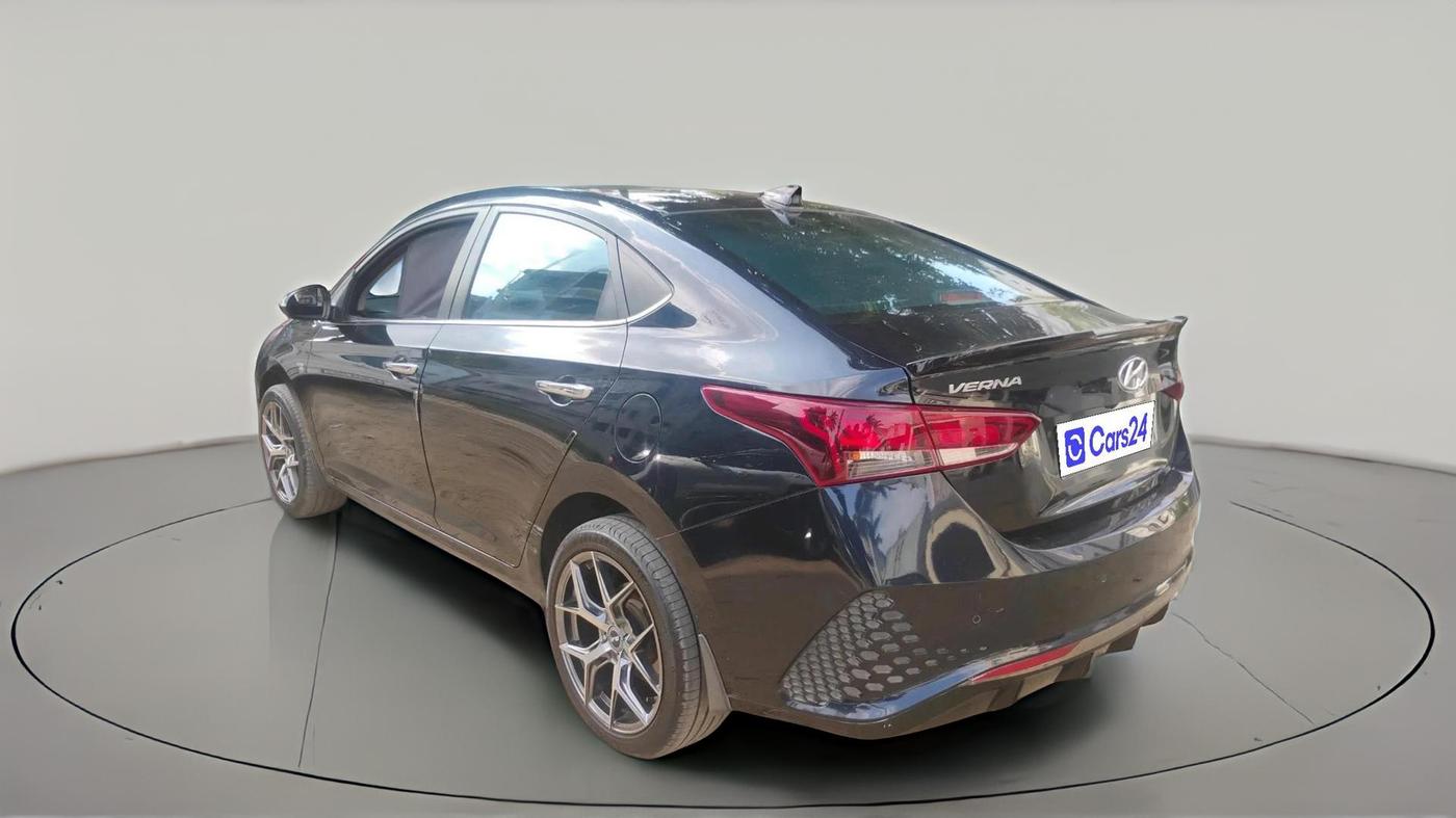 2020 Hyundai Verna SX (O) 1.0 TURBO DCT, Petrol, Automatic, 75,753 km, exterior