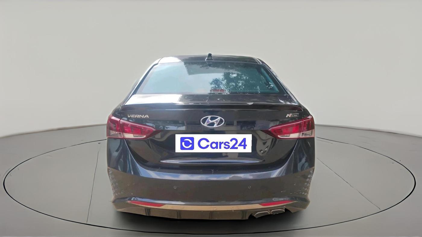 2020 Hyundai Verna SX (O) 1.0 TURBO DCT, Petrol, Automatic, 75,753 km, exterior