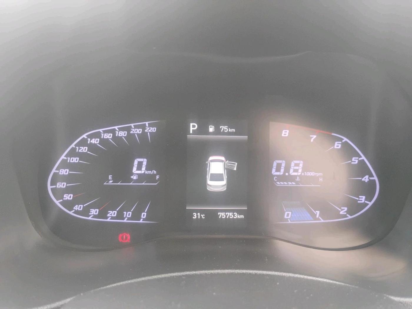2020 Hyundai Verna SX (O) 1.0 TURBO DCT, Petrol, Automatic, 75,753 km, interior